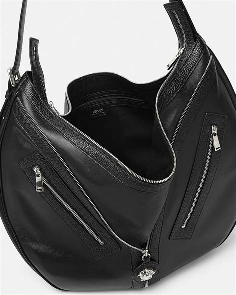 Versace Repeat Large Hobo Bag for Men 